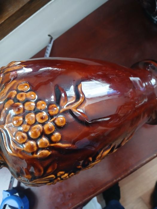 PRL duży ceramiczny wazon