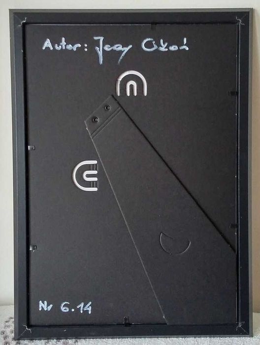 Obraz Powrót z łowiska 21x30 narysowany Oferuje autor Jerzy Okoń