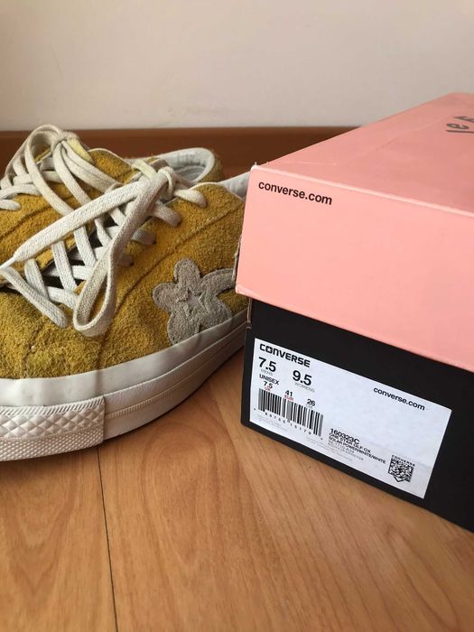Converse x Golf Le Fleur Golf Wang żółte 41 Tyler, the Creator