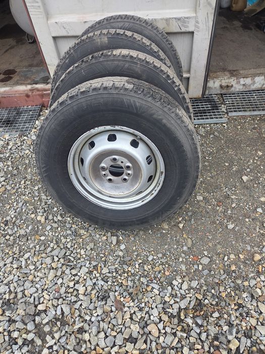 Kola felgi opony nokian 215 85 r16 C Fiat Ducato Citroen Jumper orygin