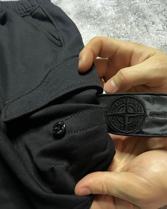 FULL BLACK shorts Ghost Piece карго