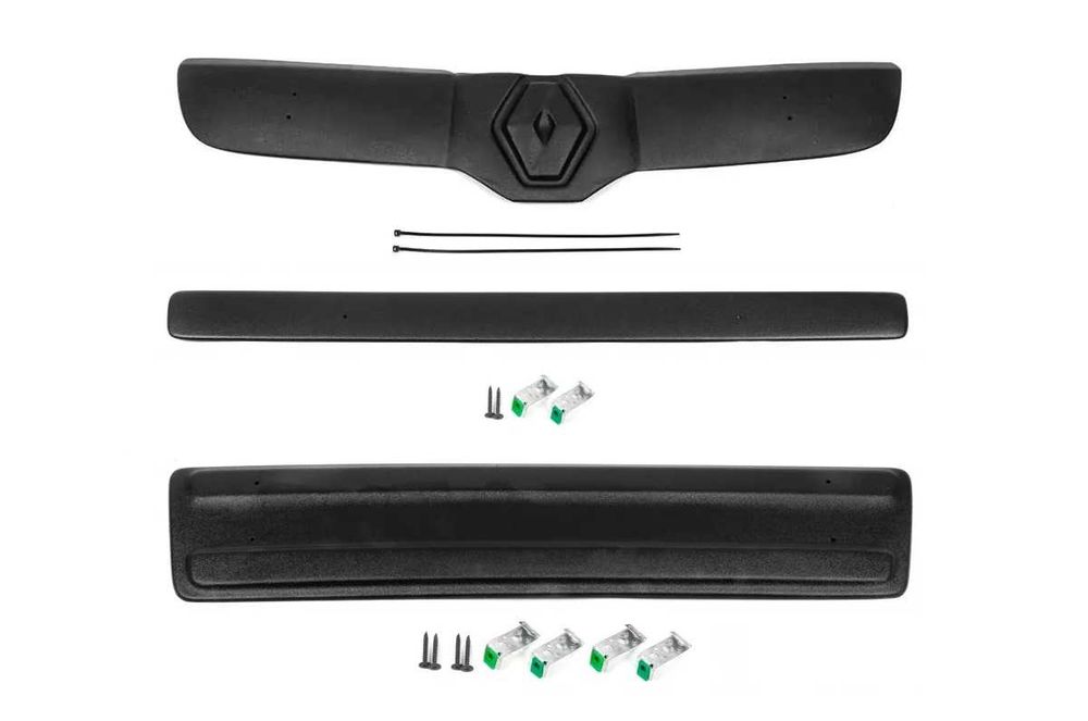 Зимняя накладка на решетку Renault Трафик 2001-2006 заглушка