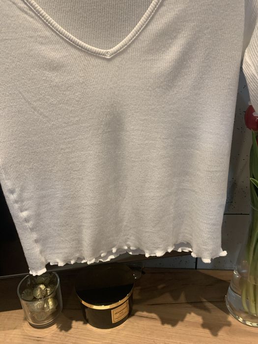 Tshirt damski bialy