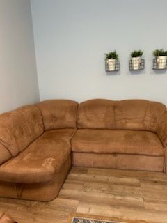 Narożnik z dwoma fotelami