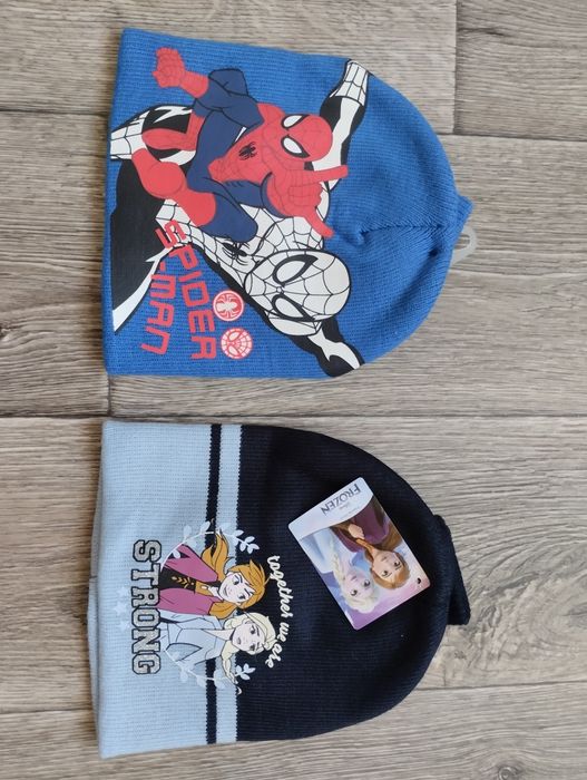 Набір: шапка, перчатки: Spider man, Крижане серце