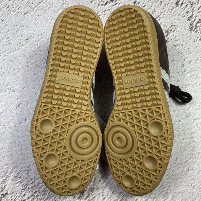 оригінал id1481 нові жіночі кеди adidas casual samba og brown