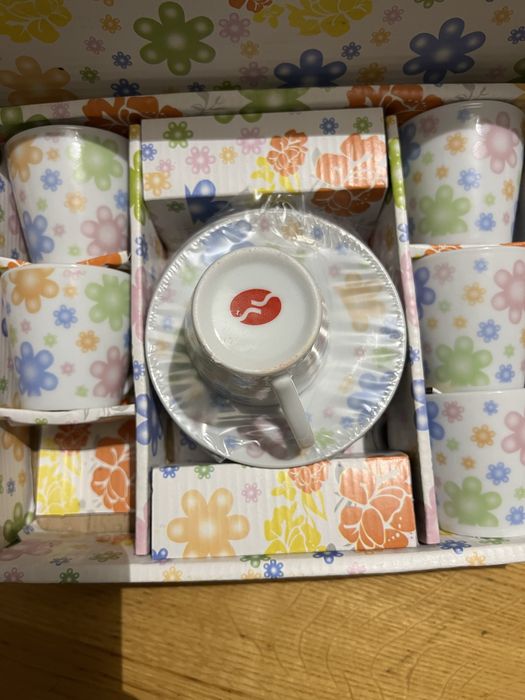 Conjunto de 6 chávenas de café