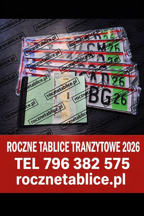 Roczne tablice komisowe HU 2026