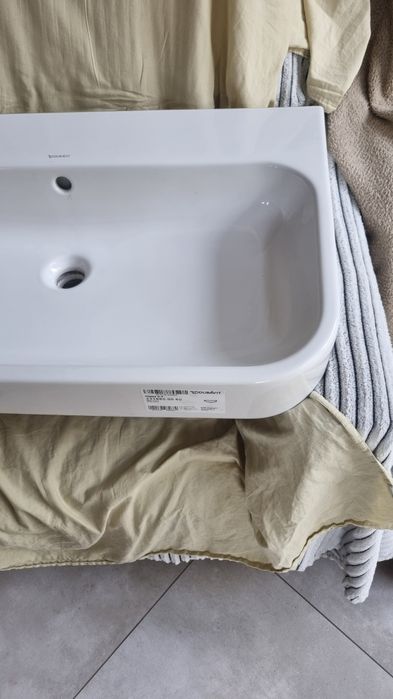 Umywalka zlew Duravit  80 cm jak Nowa lekko uszkodzona