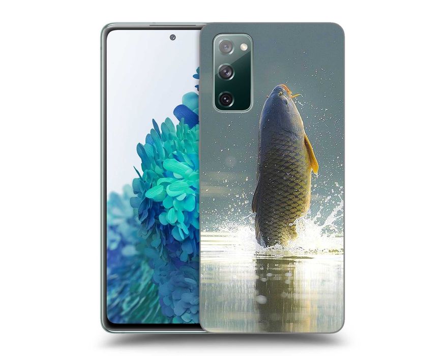 Etui karp z karpiem wędkarskie iPhone Samsung Huawei OPPO VIVO Realme