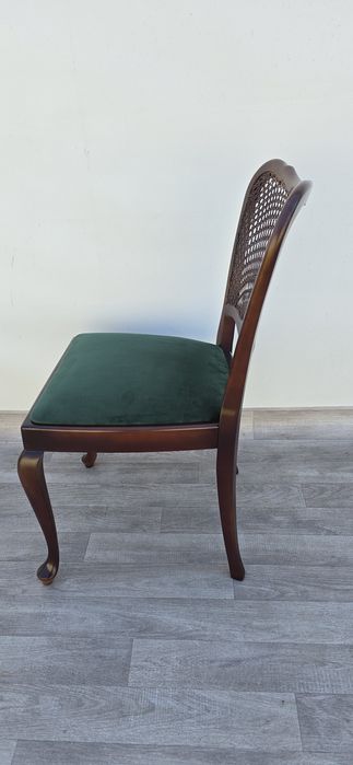 Krzesło stylowe Chippendale Nowa tapicerka