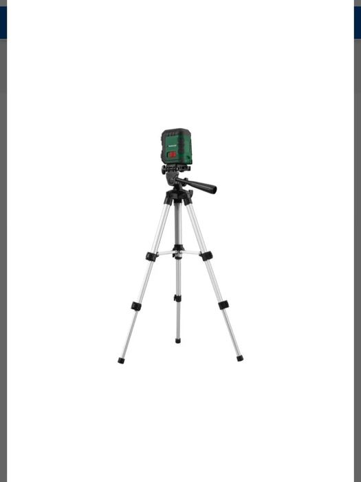 Nível a laser de linha cruzada com tripé parkside