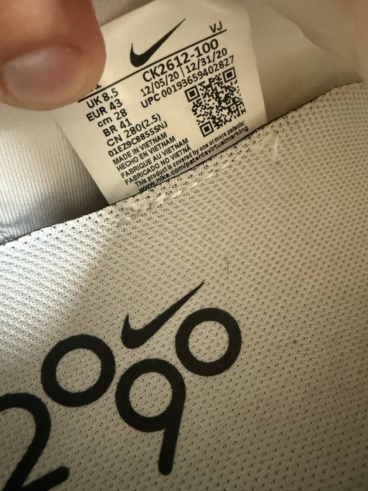 Nike air max 2090 sneakersy jak nowe białe