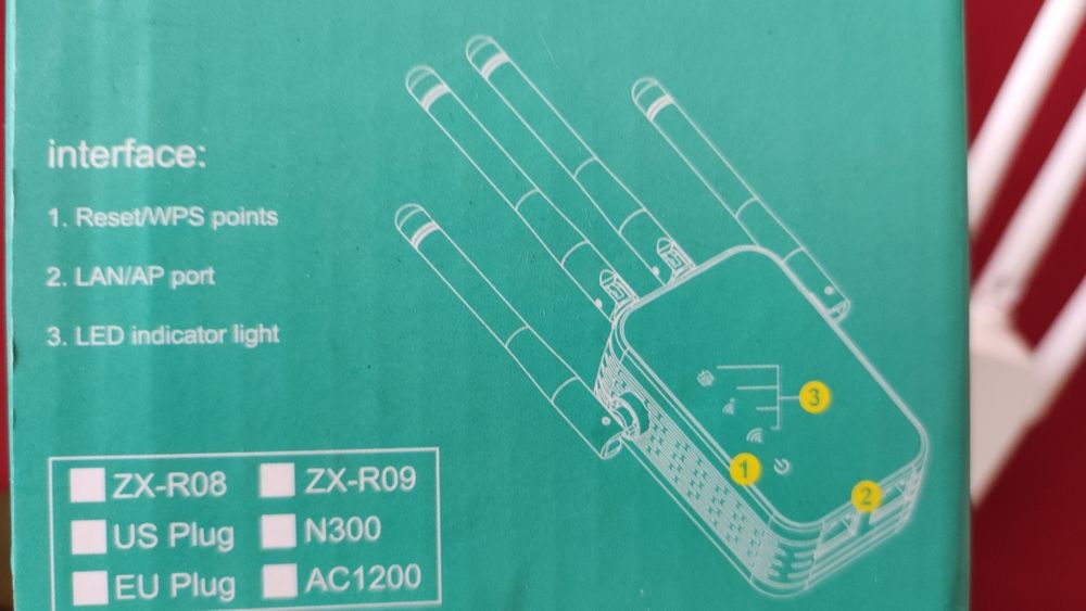 Amplificador de sinal WI-FI 1200 metros