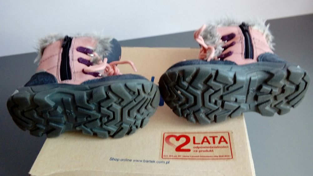 Trzewiki ocieplane Bartek 21Y rozm 23