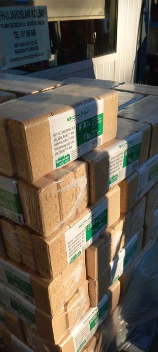 Brykiet drzewny w kostkach 10kg