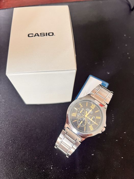 Оригінальний чоловічий годинник Casio! Casio MTP-V300D-1A2