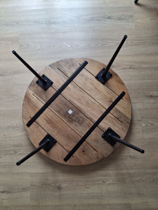 Mesa de apoio rústica