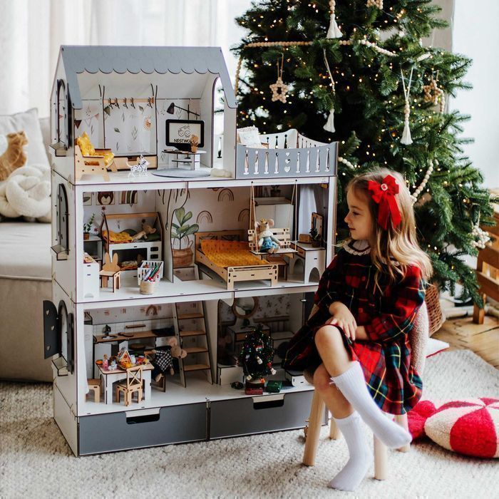 Ляльковий будинок Люкс Еко будинок для Барбі Лол кукольный дом