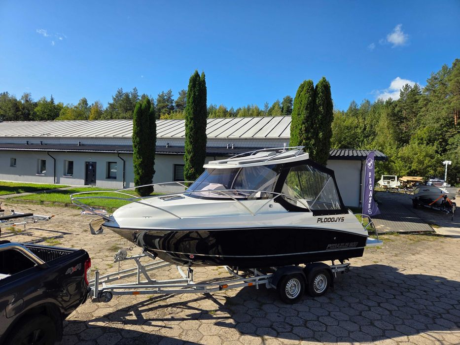 Łódź PEGAZUS ESCAPADE 600 Suntop (2024) + Mercury F30 (bez patentu!)