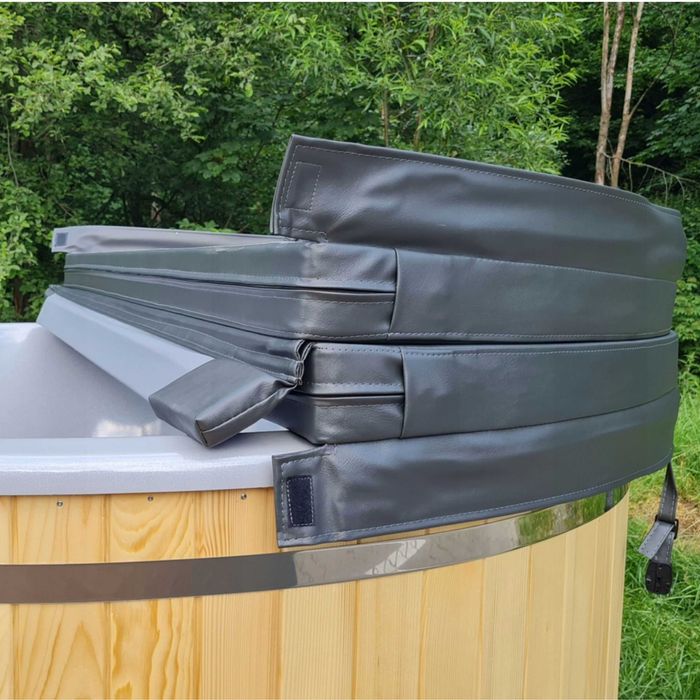 Pokrywa Termiczna do Balii Ogrodowej, Jacuzzi Grafit Okrągła 225cm