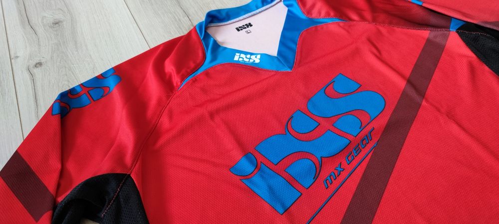 Koszulka motocrossowa rowerowa MTB IXS Raceway MX Gear  L