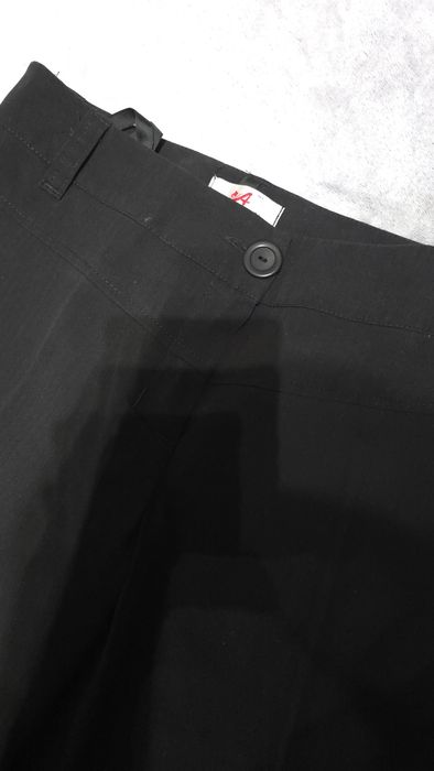 Czarne galowe spodnie XS