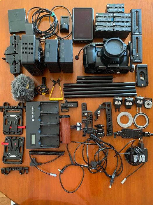 Kit Blackmagic 6K com acessórios | SÓ ATÉ 17 DE MAIO