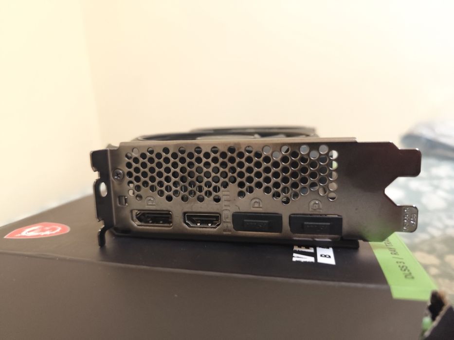 RTX 4060 MSI Ventus 2X Black OC 8GB- Excelente estado