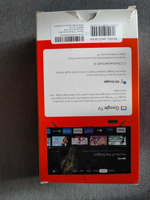 odtwarzacz multimedialny Xiaomi TV Box S (2. generacja).