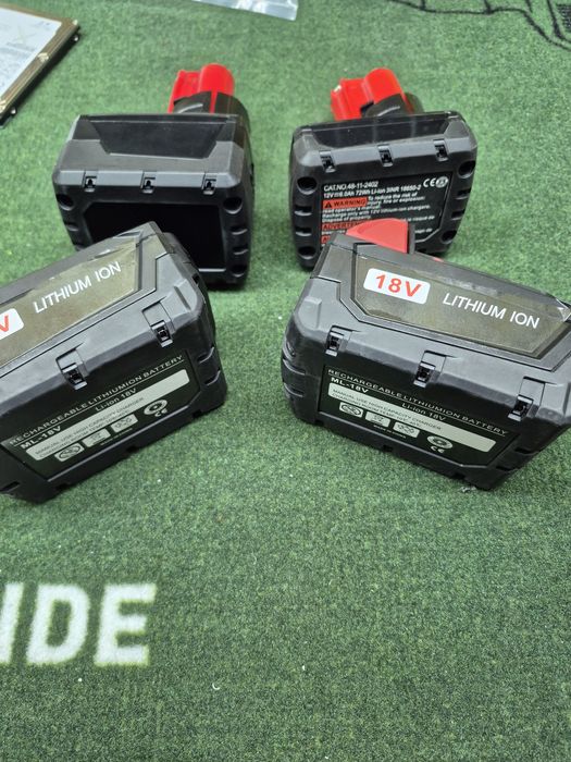 Baterie milwaukee m18 5ah m12 6ah 9ah