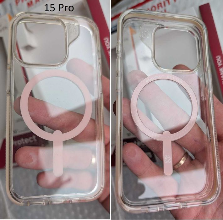 з США Преміум Якісні Zagg для iPhone 15 Plus / Pro BodyGuardz ace pro