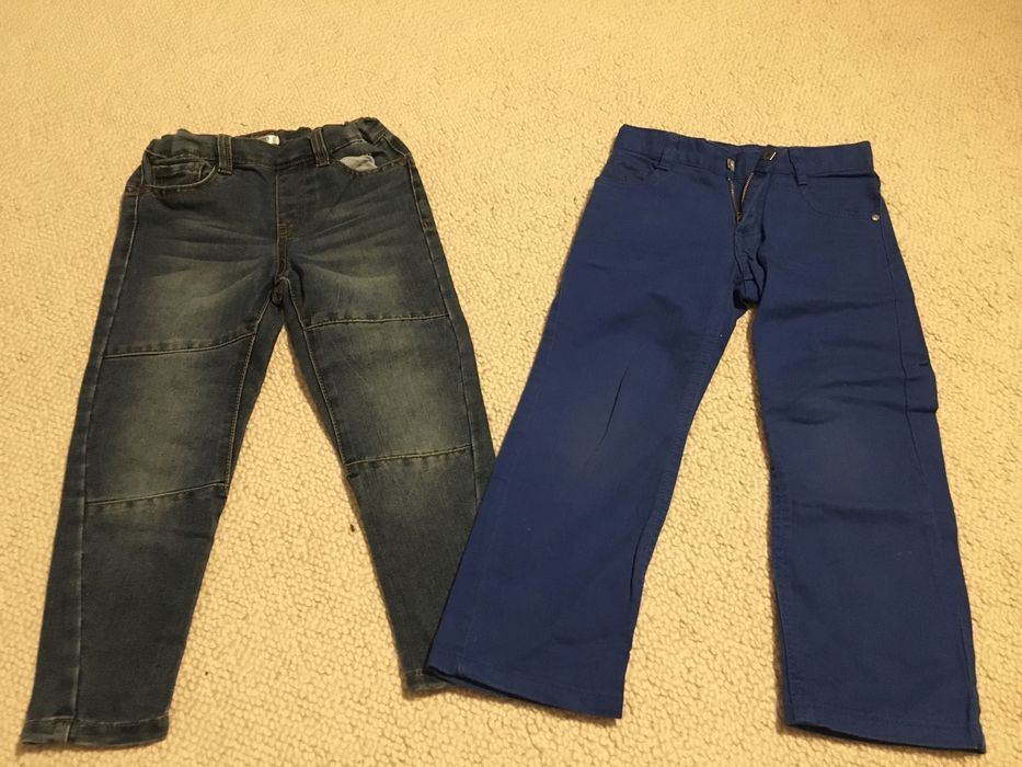 2 x Jeansy rozmiar 110