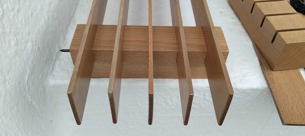 Estante Design Cédric Berruyer, anos 90 em faia maciça