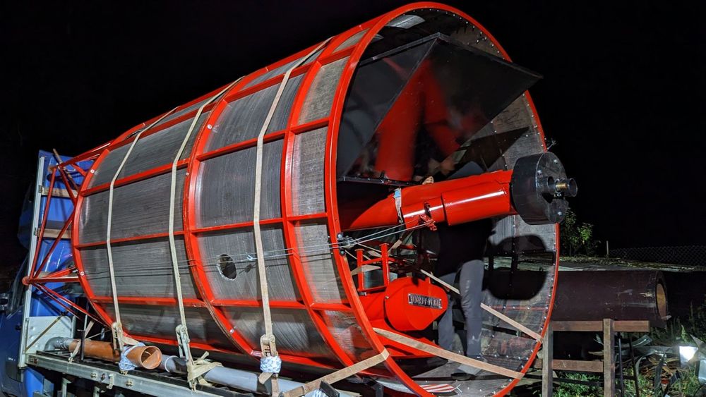 Зерносушарка мобільна