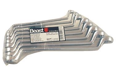 Klucze Oczkowe Odgięte Wygięte Gięte Zestaw Kluczy Oczkowych 6-22Mm