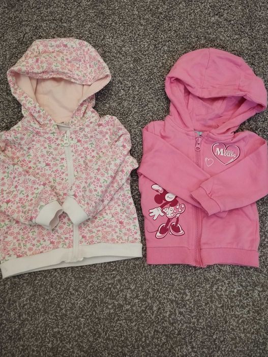 Legginsy i bluzki rozmiar 68 -74