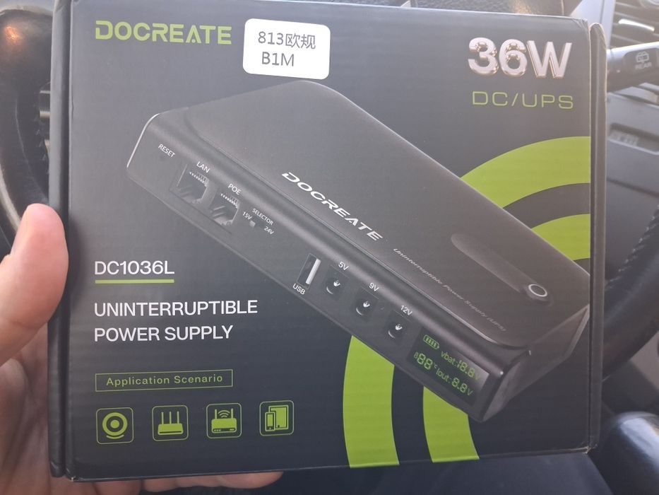 УПС/ДБЖ для роутера 36W