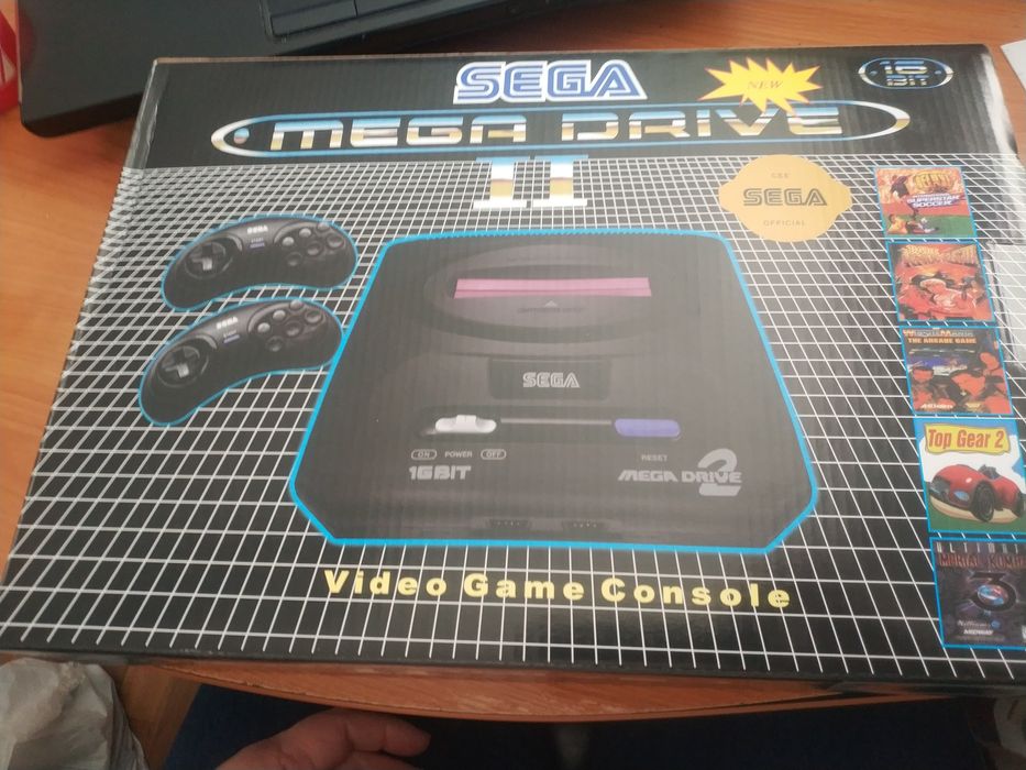 Игровая приставка sega mega drive 2 , Сега 16 бит