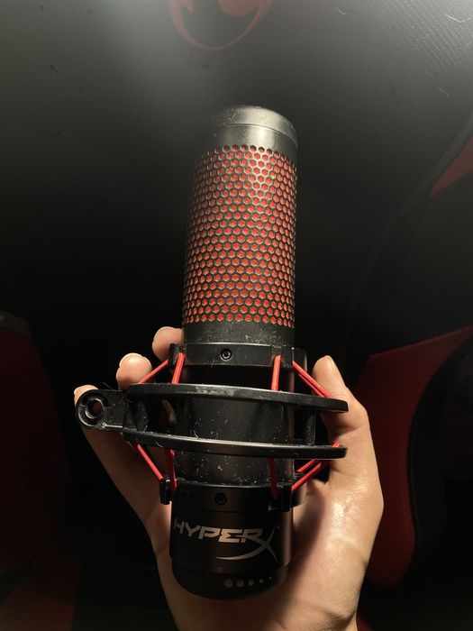 HyperX QuadCast - Microfone condensador USB