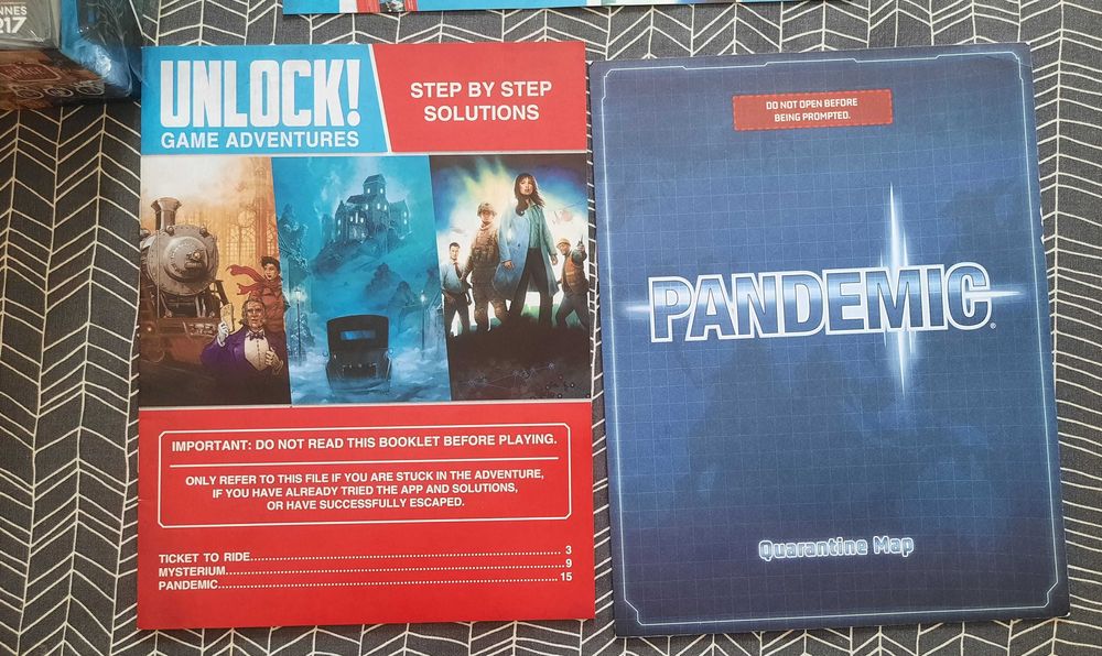 Jogo de Tabuleiro Unlock Game Adventures