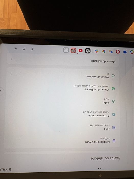 Tablet lenovo como novo