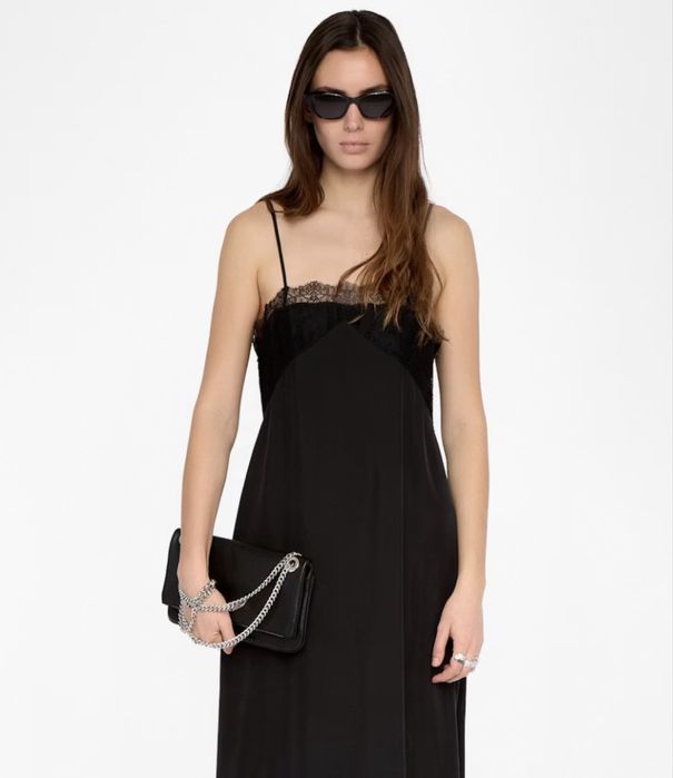 Платье шелковое Zadig & Voltaire