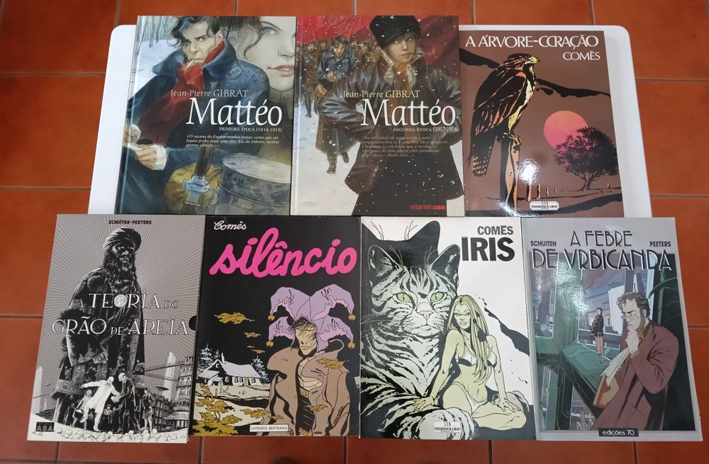 30 Albúns de Comès, Loisel, M. Prado, Bilal, e Cabanes