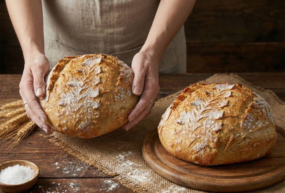 Хлеб зерновой на цельнозерновой закваске