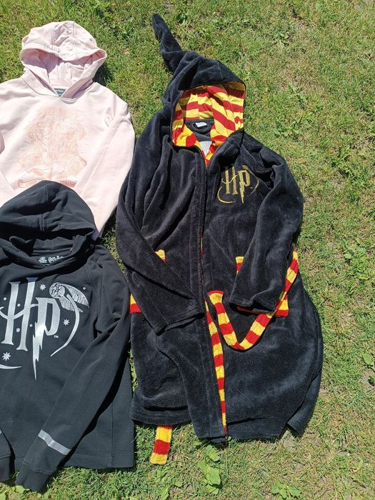 Zestaw bluzy koszulka szlafrok Harry Potter