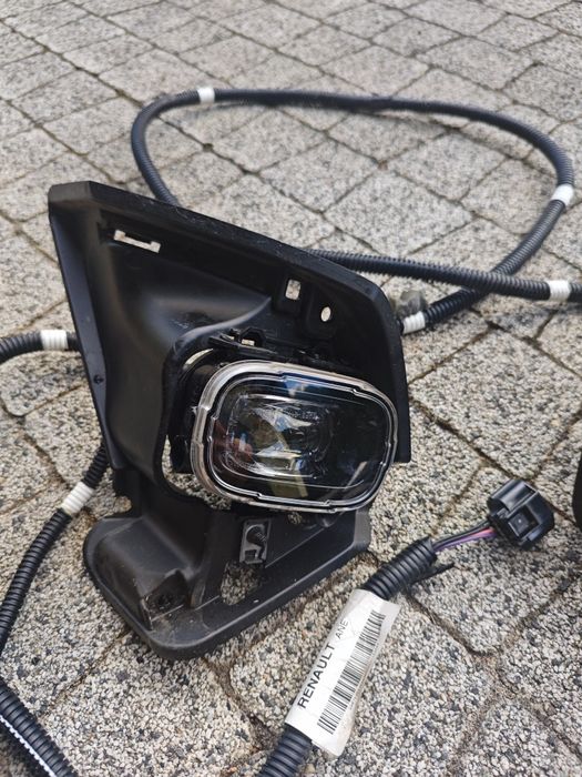 Clio V halogen lewy + kratka i mocowanie