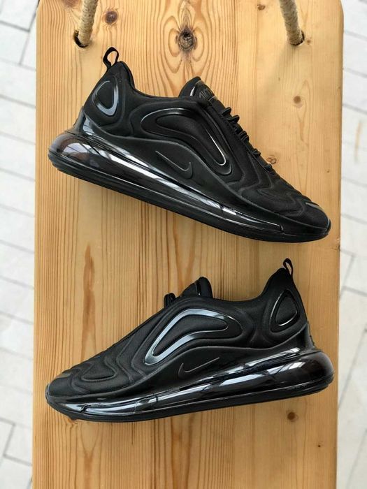 Кросівки Nike Air Max 720 Triple Black premium