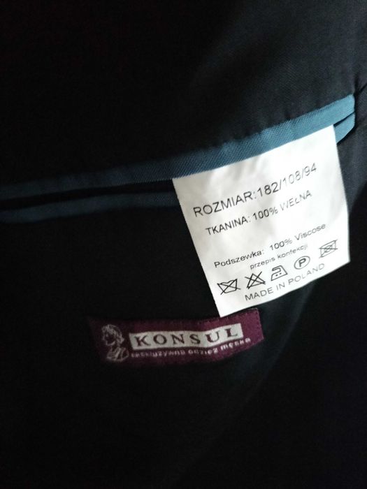 Garnitur Konsul 182/108/94 Wełna jak nowy
