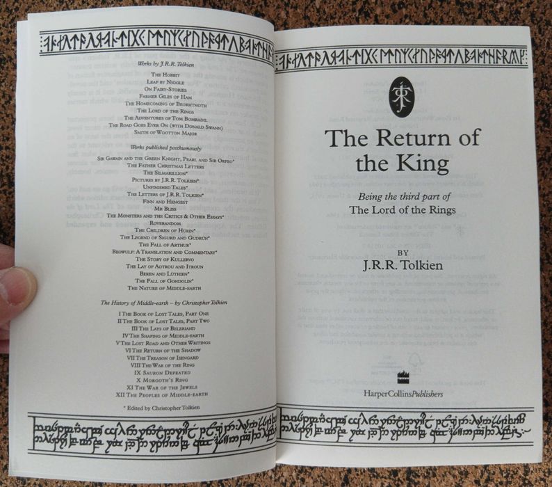 Livro - The Return Of The King (J.R.R. Tolkien)